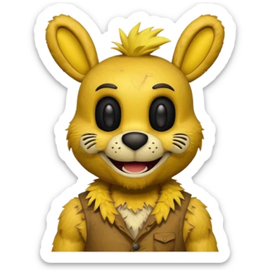 Fnaf springbonnie  sticker