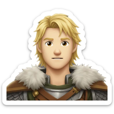 Thorfinn from Vinland saga sticker