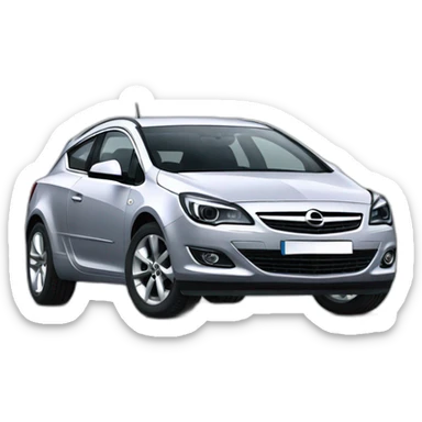 Opel - astra - H. sticker