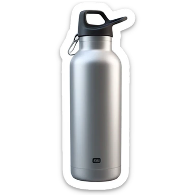 Steel Water bottle for hiking  sticker
