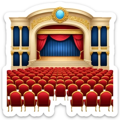 Concert hall sticker