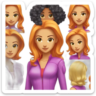 Totally spies sticker