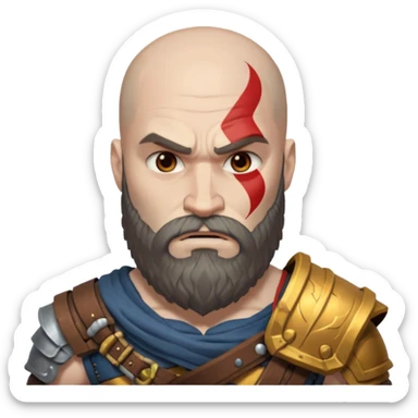 God of war sticker