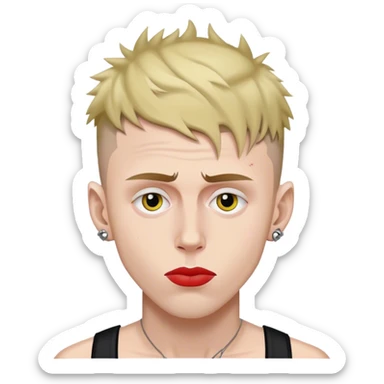 Machine Gun Kelly sticker