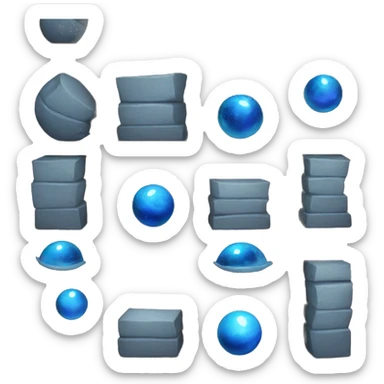 shelves with blue orb prophecies sticker