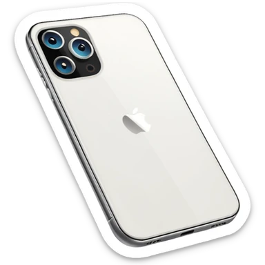 white iphone 14 pro max sticker