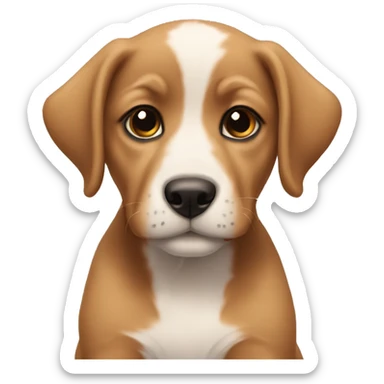 Puppy sticker