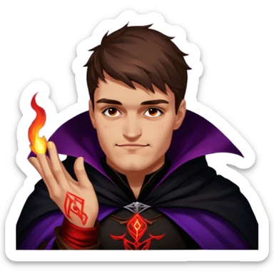 Shadow Sorcerer sticker