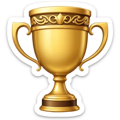 Winner's cup sticker