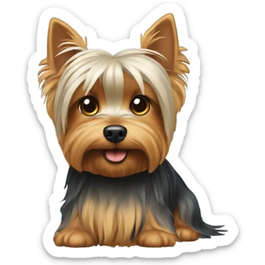 Yorkshire Terrier dog sticker