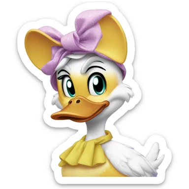 daisy duck sticker
