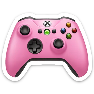pink xbox controller sticker