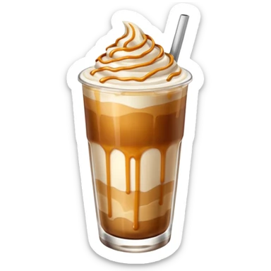 Iced caramel macchiato  sticker