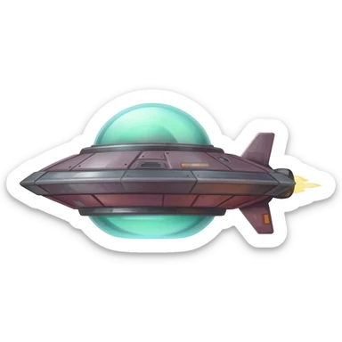 firefly starship sticker