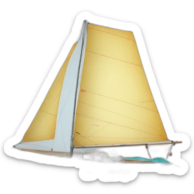 Wing foiling sticker