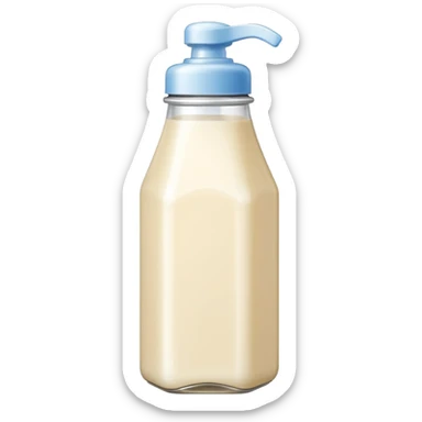 condensed milk squeeze bottle sticker