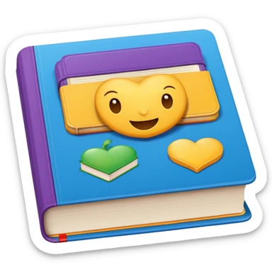 A English language textbook sticker