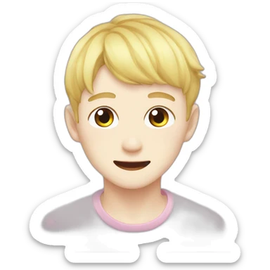 Woozi seventeen sticker