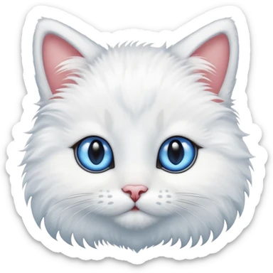 I need a cute cat head icon. sticker