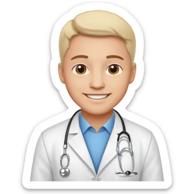 un fisioterapista uomo sticker