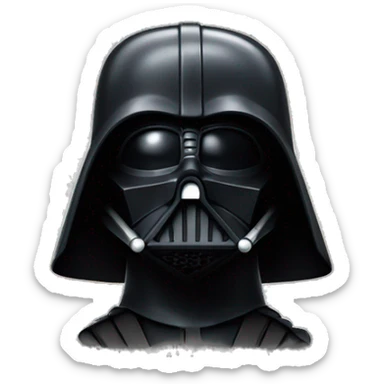darth vader spit take sticker