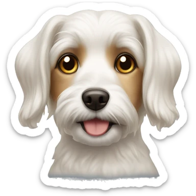 Hund malteser sticker