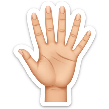 Tri prsta na Srpski način sticker