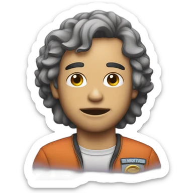 OG badge ugly sticker