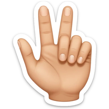 finger pointing at me sticker