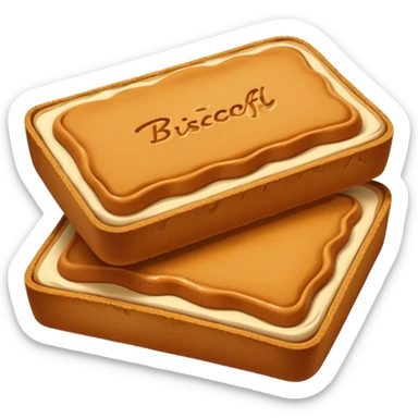 bread with biscoff sticker