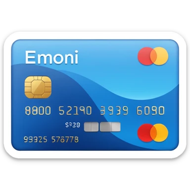 bank credit card sticker