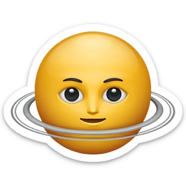 Saturn god sticker