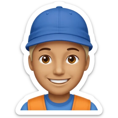 🧢 +😁 emoji sticker
