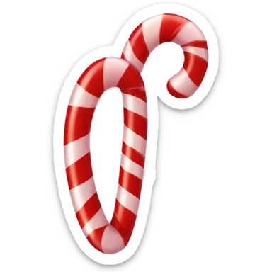 candy cane sticker