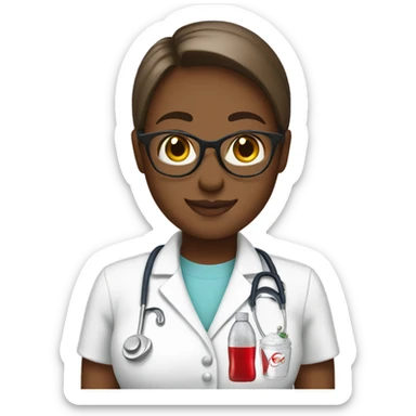 nursing student that loves diet coke sticker