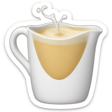 creamer single use sticker