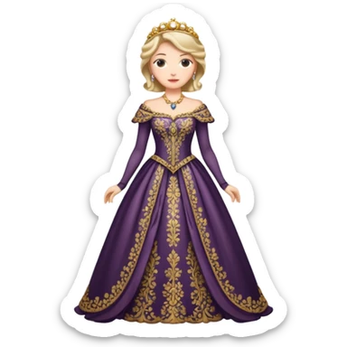 The character in Fairy Tale Beauty and the Beast, Mrs. Wardrobe sticker