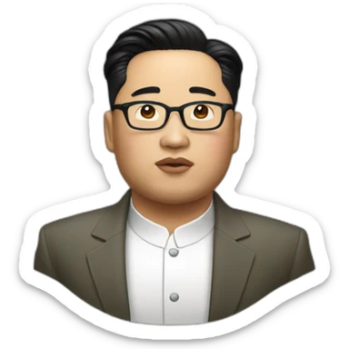 Kim jung sticker