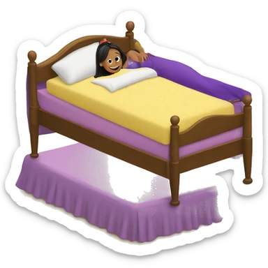 Disney the princess and the pea sticker
