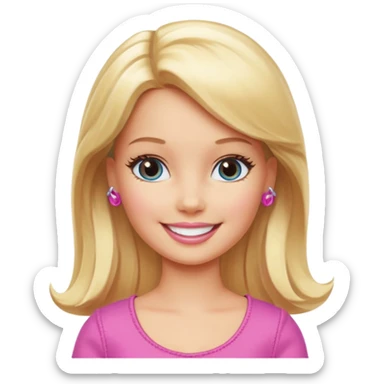Barbie  sticker