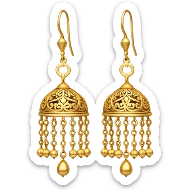 Jhumka emoji sticker