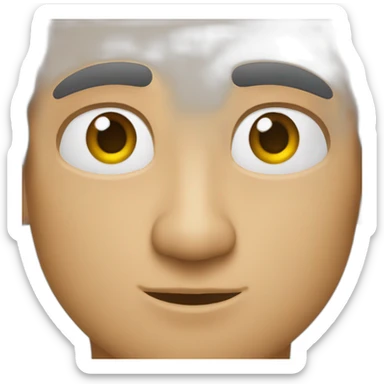 Mérida con ojos más pequeños y más oscuros sticker