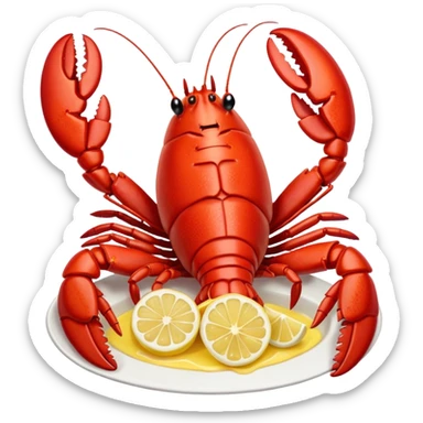 lobster meal sticker