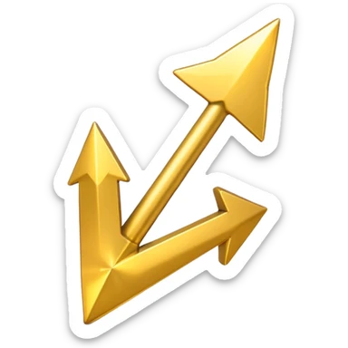 "OG" 3d emoji, arrow up sticker