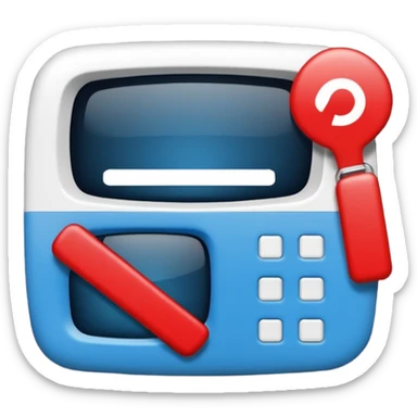 un gif texte qui défile  "BREAKSTYLEZ TV"  change de couleur sur fond noir sticker