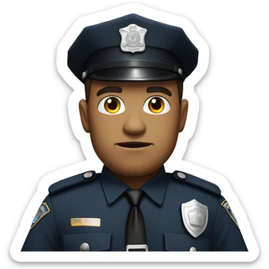 Bad cop sticker