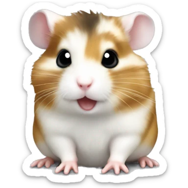 Roborovski hamster sticker
