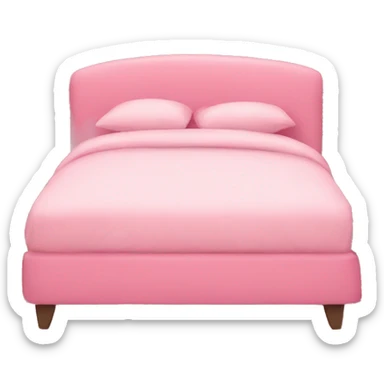 Pink bed sticker