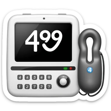 ultrasound in a picture with number 49 sticker