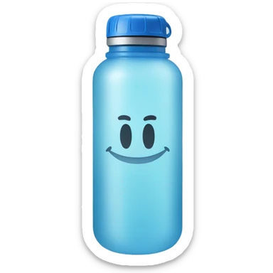 Water bottle reusable  sticker